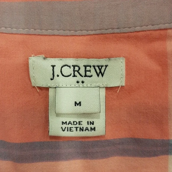 Summer plaid half button top - Picture 5 of 6